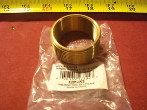 (1859.) Adapterbuchse Messing 1-1/4" (Feingewinde) auf 1-1/2" für Badewannenschuh  - Bild 1 von 1