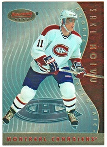 1995-96 Topps (Bowman) "Bowman,s Best" Insert SP # BB-17 Saku Koivu RC! - Picture 1 of 2