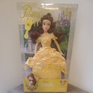 Disney Parks Exclusive Princess Belle Beauty and the Beast Doll with Doll Brush