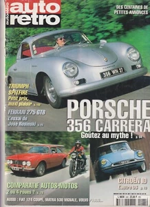 AUTO RETRO N°245 TRIUMPH SPITFIRE / PORSCHE 356 CARRERA / FERRARI 275 GTB - Foto 1 di 2