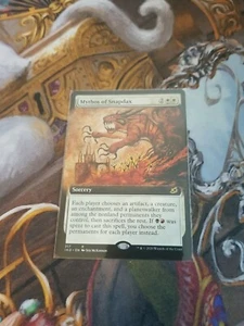 Mythos Of Snapdax Extended Art MTG Ikoria - Pack Fresh - - Picture 1 of 2