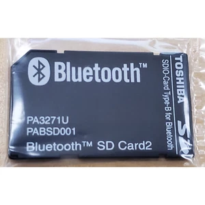 Cantidad 2 Toshiba Bluetooth Radio Tarjeta SD - PA3271U - Toshiba SDIO Bluetooth - Imagen 1 de 3