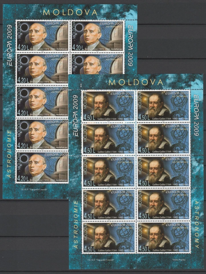 Moldova 2009 CEPT Europa 2 MNH Full sheets - Image 1 of 1