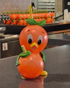 Disney Parks 2023 Epcot Flower Garden Festival Orange Bird Sipper Cup NEW - Picture 1 of 1