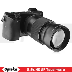 Opteka Telephoto 2.2X for Tamron 90mm f/2.8 SP AF Di Macro Nikon AF Mount - Picture 1 of 10