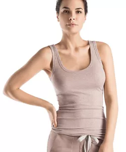 Hanro Tank Top Thompson Modal Kaschmir Elasthan- Farbe pink taupe- Gr XS - L - Bild 1 von 2