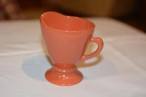 Vintage signiertes HAZEL ATLAS rostfarbenes SAHNEKÄNNCHEN Depression Glas selten Küche Nachlass - Bild 1 von 1