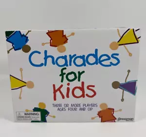 Pressman Charades For Kids Family Fun Ages 4+ For 3 or More Players 450 Charades - Picture 1 of 2