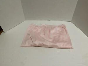 Lorraine rosa seidig Nylon Pyjamaunterteil Größe Large Made in USA Vintage - Bild 1 von 4