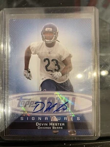 2006 Topps Total Signatures Devin Hester #TS-DH Rookie Auto RC - Picture 1 of 2