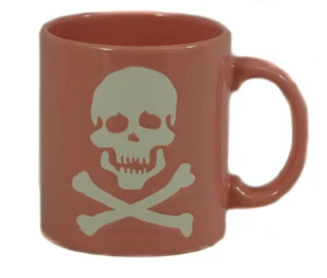 Waechtersbach Konitz Porcelain Mug - Pink Skull - Picture 1 of 2