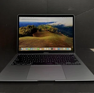 Apple MacBook Air 2020 M1 Space Grey 8GB RAM 256GB SSD Good Condition - Picture 1 of 4