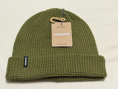 New Patagonia 2025 Snowdrifter Beanie Tent Green TGRN 33385 $45 MSRP - Image 1 of 3