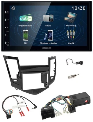 Kenwood 2DIN Bluetooth Lenkrad USB DAB Autoradio für Chevrolet Cruze 05/2009-201 - Bild 1 von 4