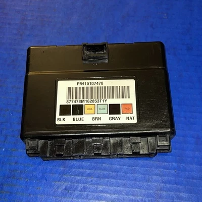 VIN Programmed 06 07 Chevrolet GMC DURAMAX 6.6L BODY CONTROL MODULE BCM 15107478 - Image 1 of 2