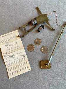 Vintage 1960s GI Joe Mine Detector With Instructions No. 7730 Working - Picture 1 of 14