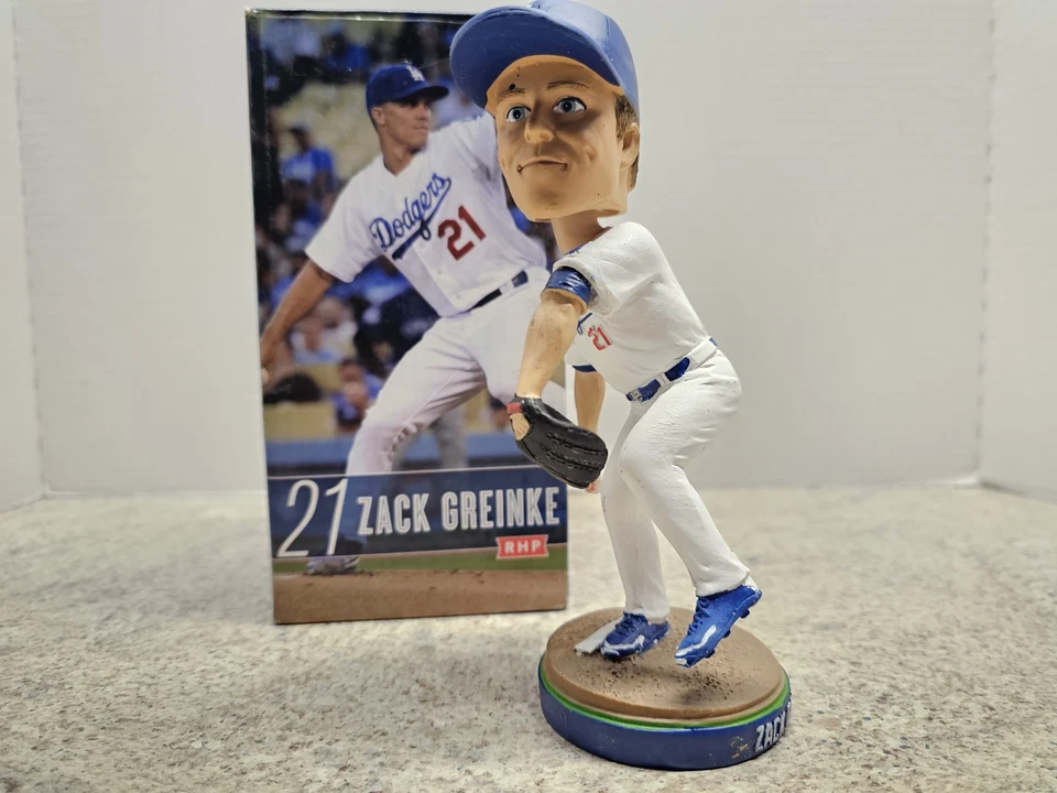 Zack Greinke Los Angeles Dodgers MLB 2014 SGA Bobblehead NIB - Image 1 of 4