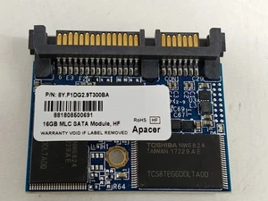 Apacer 8Y.F1DG2.9T300BA 16 GB SATA III 1.8 in Solid State Drive - Picture 1 of 6