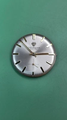 Men's Jules Jurgensen Cal. P330 Peseux w/Dial Original Watch Movement Runs W18 - Imagem 1 de 4