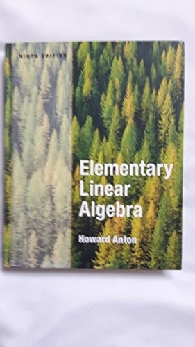 Elementary Linear Algebra, Anton, Howard - Image 1 of 2
