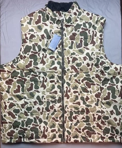 HUK NEW Men's Size 3XL Insulated Utility Vest Camouflage MSRP $120.00 H4000186 - Picture 1 of 8