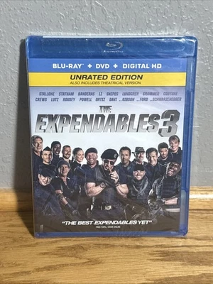 The Expendables 3 Unrated (Blu-ray + DVD) - Movie - Buy 2 Get 1 Free - New! - Image 1 of 2