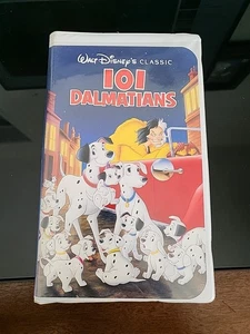 Disney's Black Diamond 101 Dalmatians (VHS, 1992) Clam Shell VHS# 1263 - Foto 1 di 11