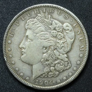 Morgan Silber Dollar 1904 - Philadelphia - Bild 1 von 2