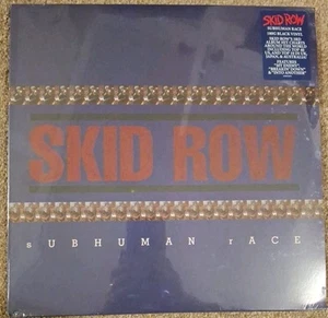 Skid Row - Subhuman Race Double Black 180G Vinyl LP Reissue 2023. BMG 538671071 - Picture 1 of 3