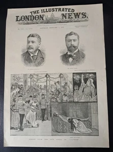 Página Mag 1899 D`Oyly Carte Ivanhoe Arthur Sullivan Nueva Ópera Inglesa - Imagen 1 de 2