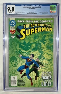 Adventures of Superman #500 CGC 9.8 1st App Steel & Superboy, 1993 DC Comics - Picture 1 of 2