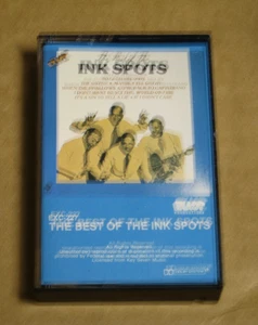 The Best of The Ink Spots Cassette Album 1980 Vocal Jazz Pop Compilation - Foto 1 di 3