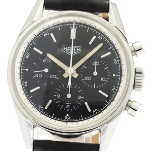 Heuer Carrera Classic CS3111.BC0725 Chronograph schwarzes Zifferblatt Handaufzug Herren... - Bild 1 von 7