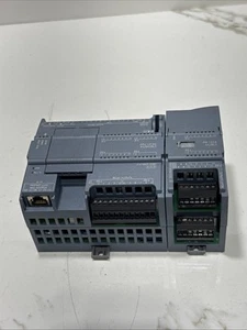 CPU SIEMENS SIMATIC S7-1200 6ES7 214-1BG31-0XB0 + 6ES7 223-1PH30-0XB0 - Imagen 1 de 7