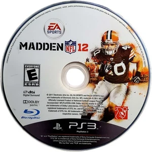 Madden NFL 12 - Sony Playstation 3 Tested Authentic - Picture 1 of 1