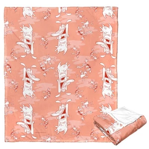 Cartoon Network's Cow & Chicken Cow & Chicken Repeat Throw Blanket 50"x60" - Picture 1 of 8
