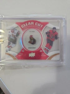 2018-19 Clear Cut Foundations #CCF-21 Stone & Duchene - Picture 1 of 2