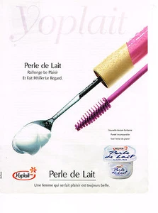 REKLAME WERBUNG 024 1999 YOPLAIT Joghurt Desserts MILCHPERLE - Bild 1 von 1
