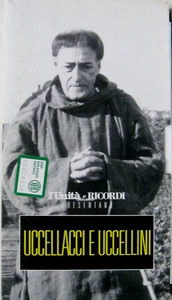 PIER PAOLO PASOLINI "UCCELLACCI E UCCELLINI" vhs editoriale con inserto mint - Picture 1 of 4