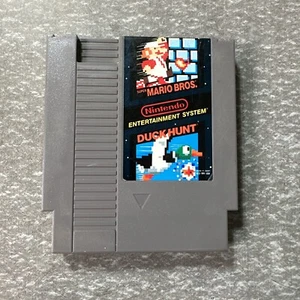 Vintage Nintendo Entertainment Super Mario Bros. / Duck Hunt NES Cart Only - Picture 1 of 2