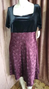 Vintage Stepping Out Dress Size 18W NWT NOS - Picture 1 of 5