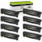 8Pk Greencycle Compatible Toner Cartridge For Hp 35A Cb435a Laserjet P1007 P1008