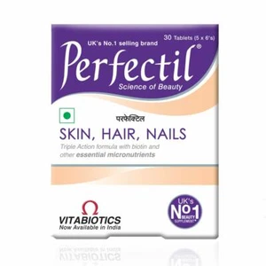 Vita-biotics Perfectil Skin, Hair & Nails Multivitamin Supplement – 30 Tablets - Picture 1 of 4