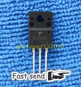 5PCS 2SK3568 ORIGINAL K3568 TOS MOSFET N-Ch 500V 12A Rdson 0.52 Ohm TO-220F NEW - Picture 1 of 1