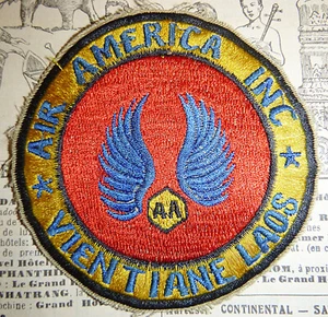 VIENTIANE - LAOS - Rare Patch - AIR AMERICA - CIA - USAF - Vietnam War - D.279 - Bild 1 von 2
