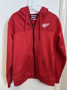 Detroit Red Wings Zip Up Hoodie Jacket Officially Licensed NHL Sz Small - Picture 1 of 9