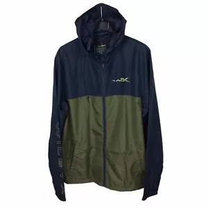 Wiley X Mist leichte Windbreaker Jacke Herren olivgrün & navy Gr. XL - Bild 1 von 11