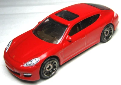 2017 MATCHBOX 2010 PORSCHE PANAMERA RED 1:66 DIECAST 3" CAR - NICE - Image 1 of 4