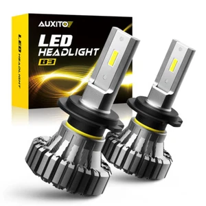 AUXITO H7 LED Headlight Bulbs High Low Beam Super Bright White CANBUS ERROR FREE - Picture 1 of 12