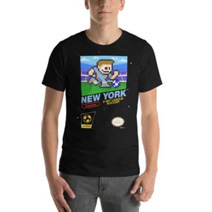 Camiseta Club de Fútbol de la Ciudad de Nueva York FC 8 bits Liga Retro de Fútbol Fútbol Club - Imagen 1 de 13